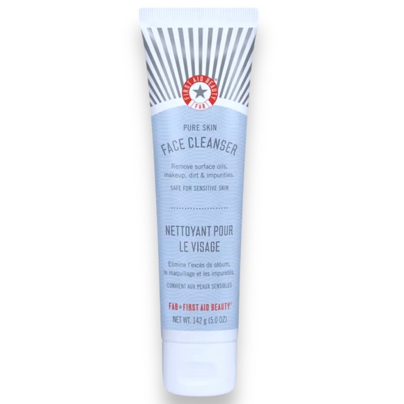 First Aid Beauty Pure Skin Face Gentle Cleanser Fragrance Free Soft Creamy New - Picture 1 of 2